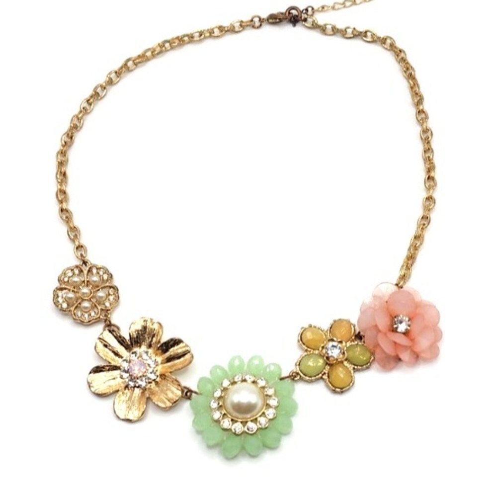 Roman RMN Floral Statement Necklace